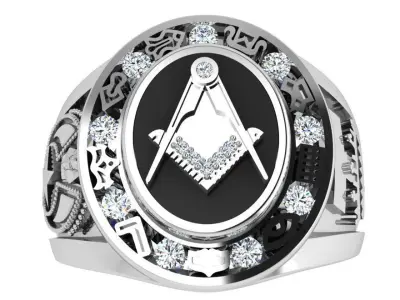 Engraving Ring 4450 3D print model