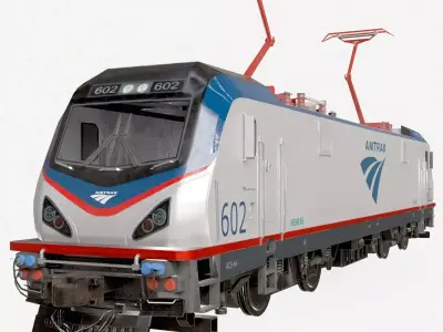 Siemens ACS-64 Low-poly 3D model