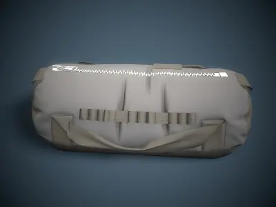 sport bag Low-poly 3D model purchase