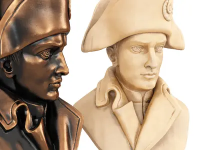 Bust of Napoleon Bonaparte 3D model