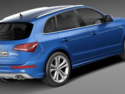 Audi SQ5 2013 3D model