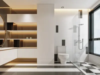 Children Room Interior 3D model order
