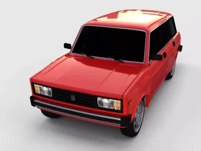 Lada Riva rev 3D model