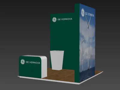 Small Stall 3D file and Design 3D model