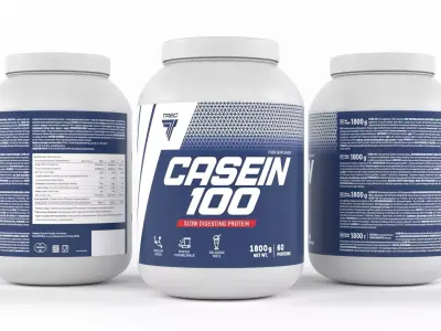 Protein Powder 3D model