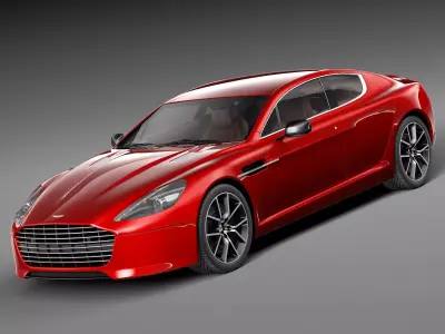 Aston Martin Rapide S 2014 3D model