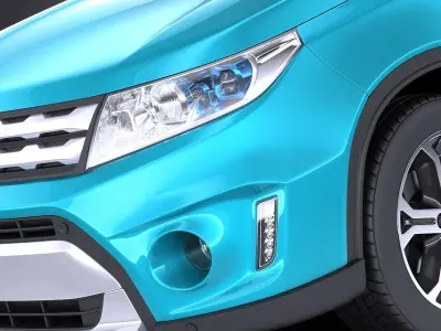 Suzuki Vitara 2017 VRAY 3D model