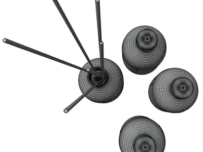 Air reed diffuser HG2 3D model