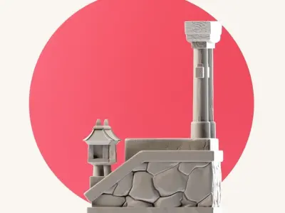 Tori Planter- plant pot 3D print model