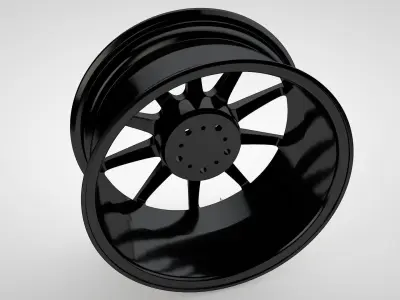 BEYERN BAVARIA Matt Black 3D model