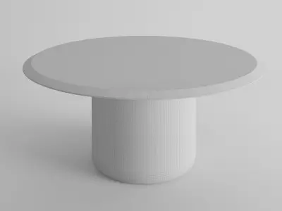 Natuzzi Voyage Table 3D model