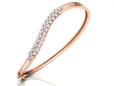 Flexure Bracelet 3D print model