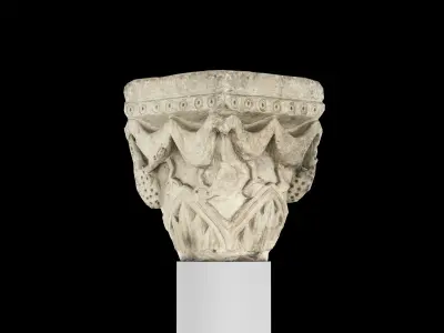 Capital 1 Low-poly 3D model