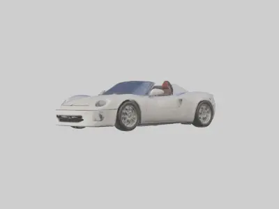 Targa Model 1 Low-poly 3D model