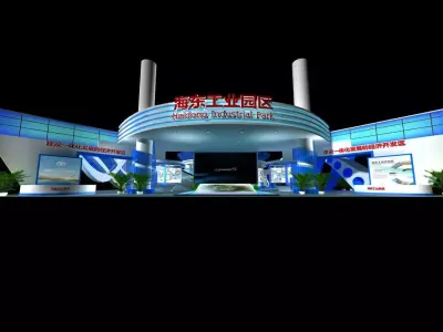 Exhibition - Area - 24X40-3DMAX2009-03 3D model