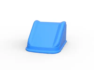 Nose for Asphalt Modified stock car Scale 1 to 25 3D print model