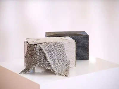 Decorative boxes HG2 3D model