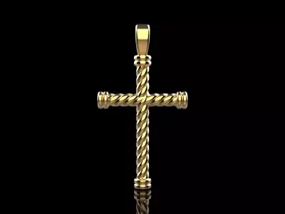 rope cross model 693 3D print model