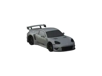 porsche 911 GT3 RS 3D model by rink2004
