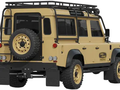 Land Rover Defender Works V8 Trophy 3D model