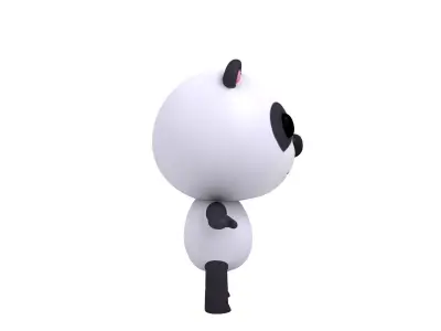 Little Panda 3D model