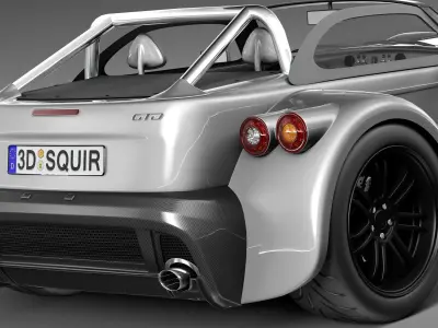 Donkervoort D8 GTO 2013 3D model
