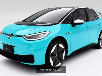 Volkswagen Car Collection 3D Model Pack