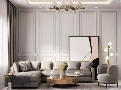interior 072 3D model