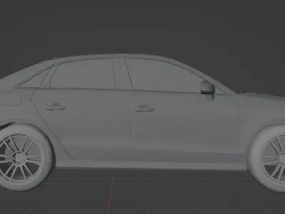 Audi S3 3D model
