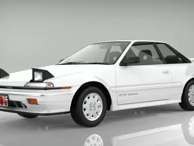 Toyota Corolla GT-S AE92 3D model