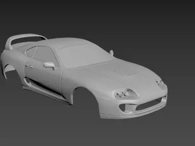 Toyota Supra 1993 Body For Print 3D print model