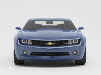 Chevrolet Camaro Car Low-poly 3D model
