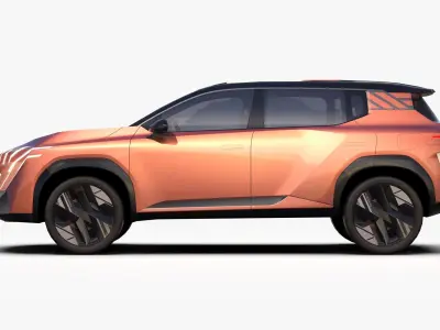 Nissan Epic New SUV Concept Low-poly 3D model