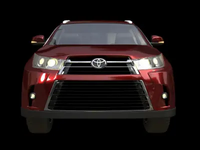 toyota highlander 3D model