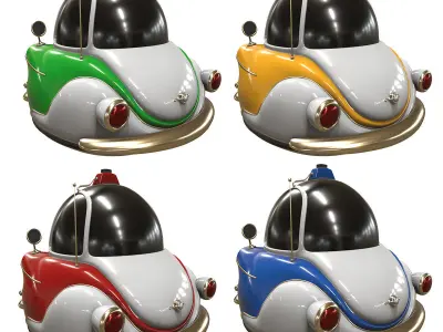 Stylized car 3d model Low-poly 3D model by loopix3d - Low-poly