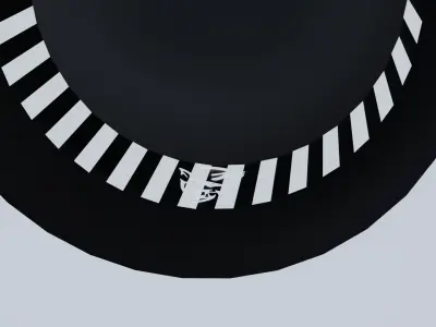 Dodge Challenger SRT Demon 2018 Low-poly 3D model