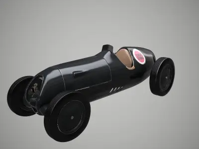 Race Car old style 3D model