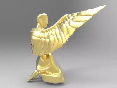 Angel Pose  3D print model
