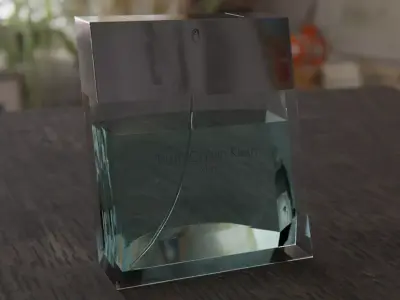 Cologne Bottle Free low-poly 3D model