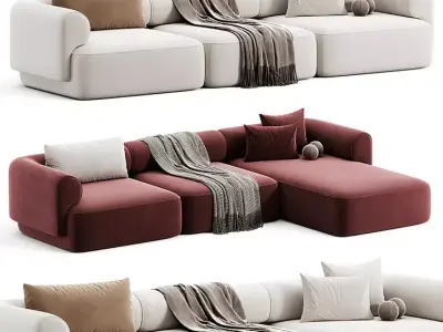 sofa  3d model  Free 3D model