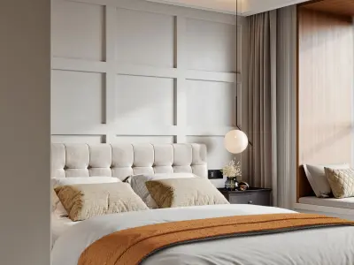  Bedroom interior  56 3D model