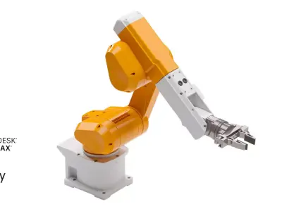 robotic arm 3D model