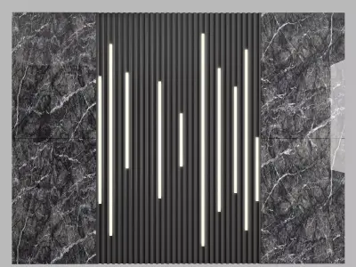 Wall Panel 22 3D model