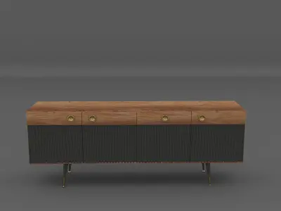 Console Dresser Classi 3D model