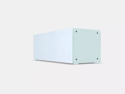 METOD Wall cabinet frame 13 Low-poly 3D model