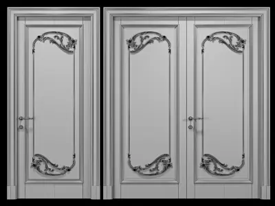 ashwood door art 018 3D model