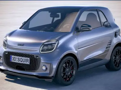 Smart EQ Fortwo 2020 3D model