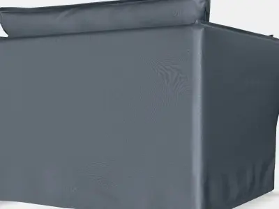 BACKSALEN Cover for 15-seat armchair 1 3D model