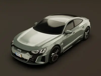 Audi e-tron GT quattro  3D model