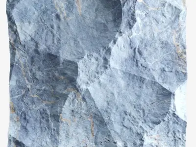 440-RockPanel piece of rock 3D model